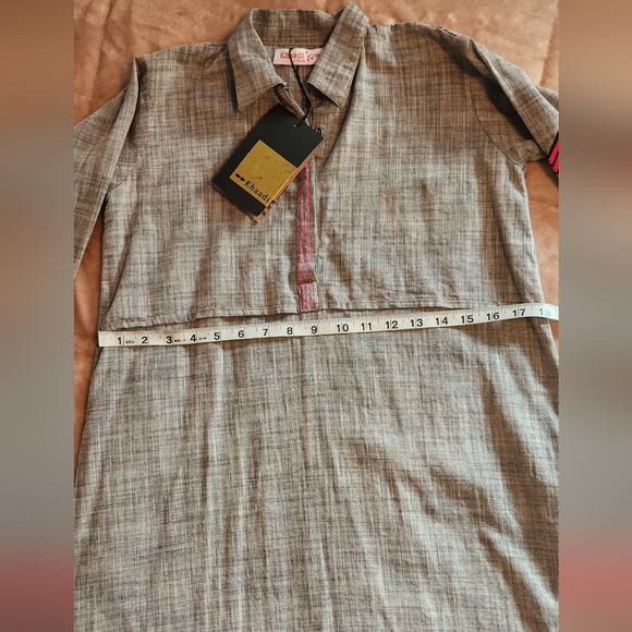 NWT- Khaadi Girl's Orange And Pink Embroided Dress - Picture 10 of 10